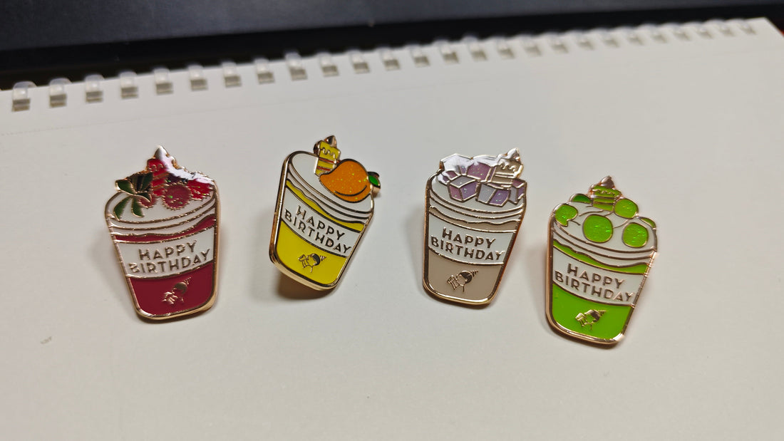 Stamping and Soft enamel Process