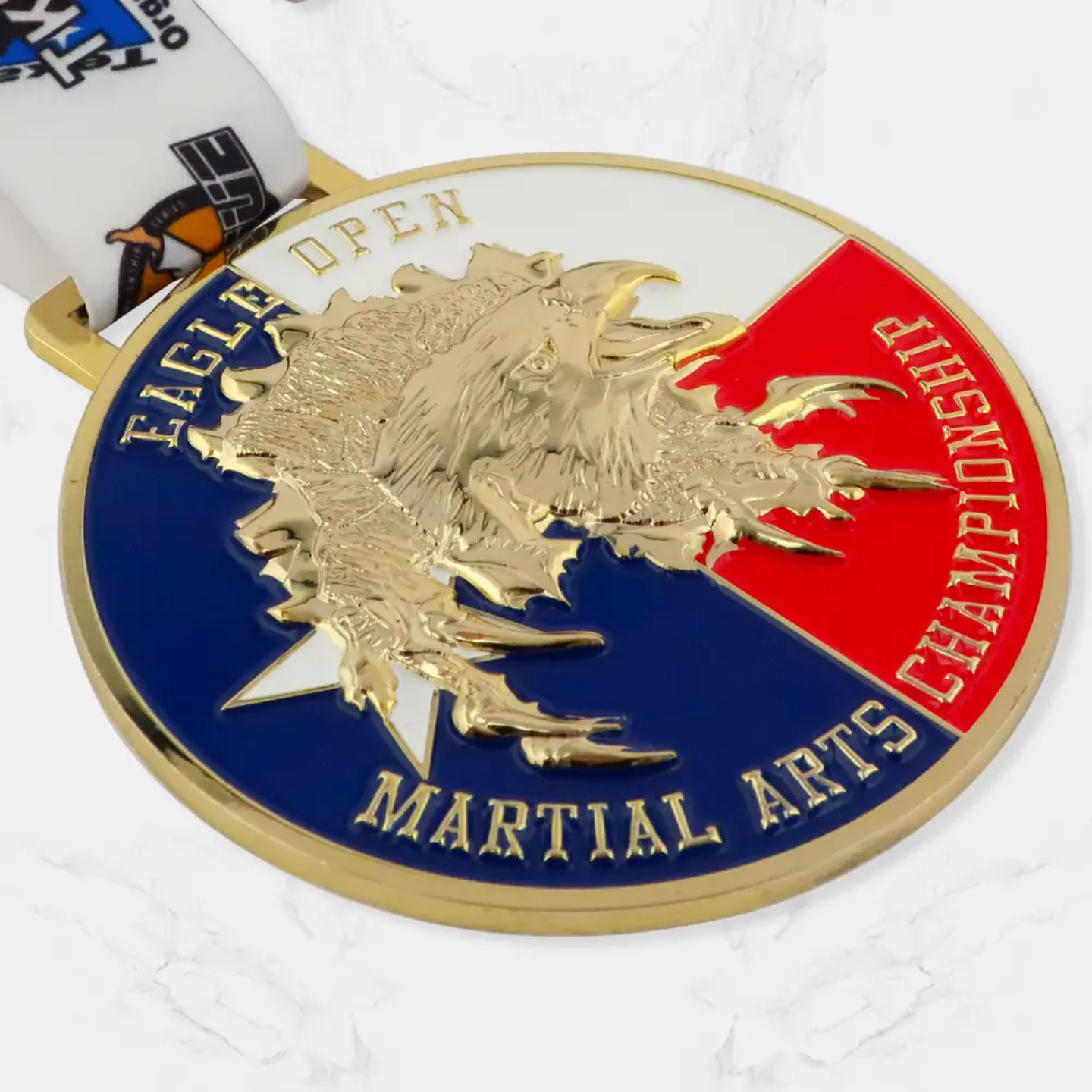 Custom 3d Metal Zinc Alloy logo Round Gold Sports Medals,award Medals With logo