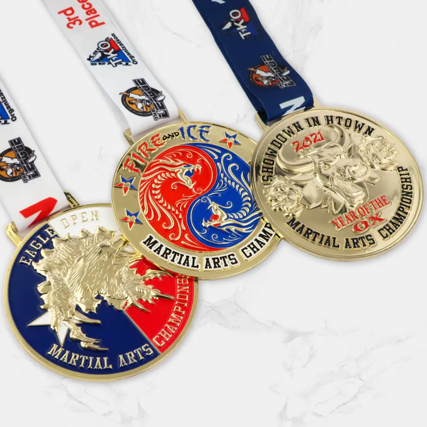 Custom 3d Metal Zinc Alloy logo Round Gold Sports Medals,award Medals With logo