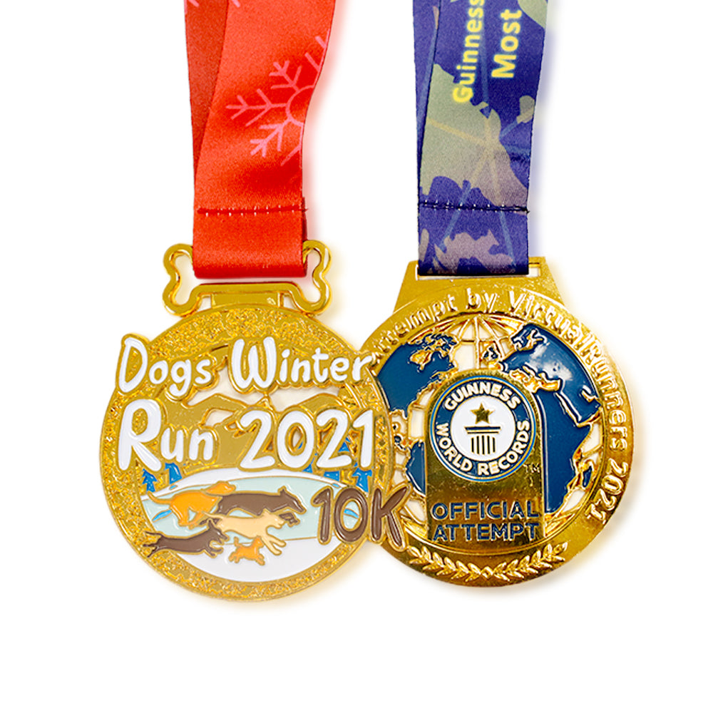Customized Soft Enamel Gold Silver Marathon Medal Swimming Finisher Sports Metal Medals Manufacturer Free Design