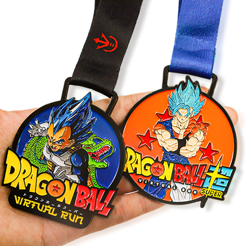 Customized Soft Enamel Gold Silver Marathon Medal Swimming Finisher Sports Metal Medals Manufacturer Free Design