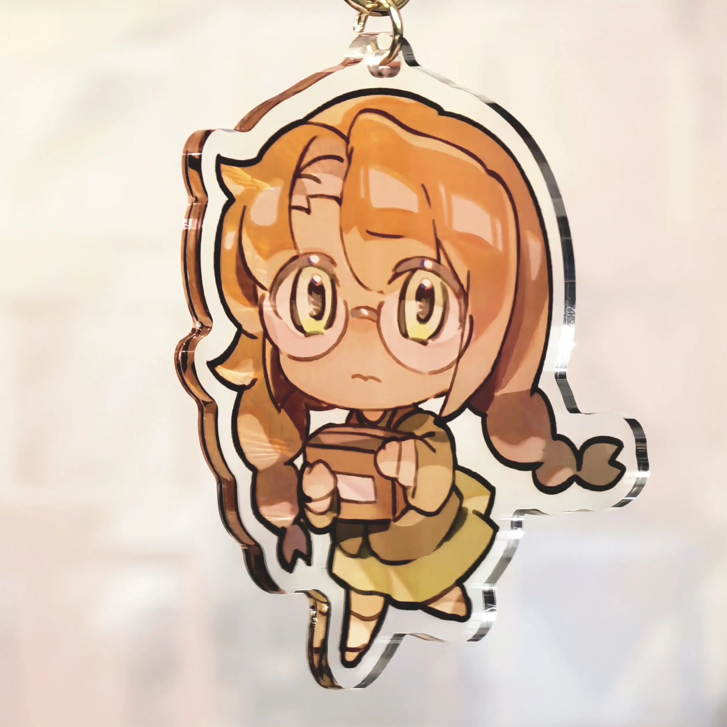 Custom Design Epoxy Resin Cute Shine Acrylic Key Chains Charm Acrylic Gift Make Your Own logo Acrylic Keychains