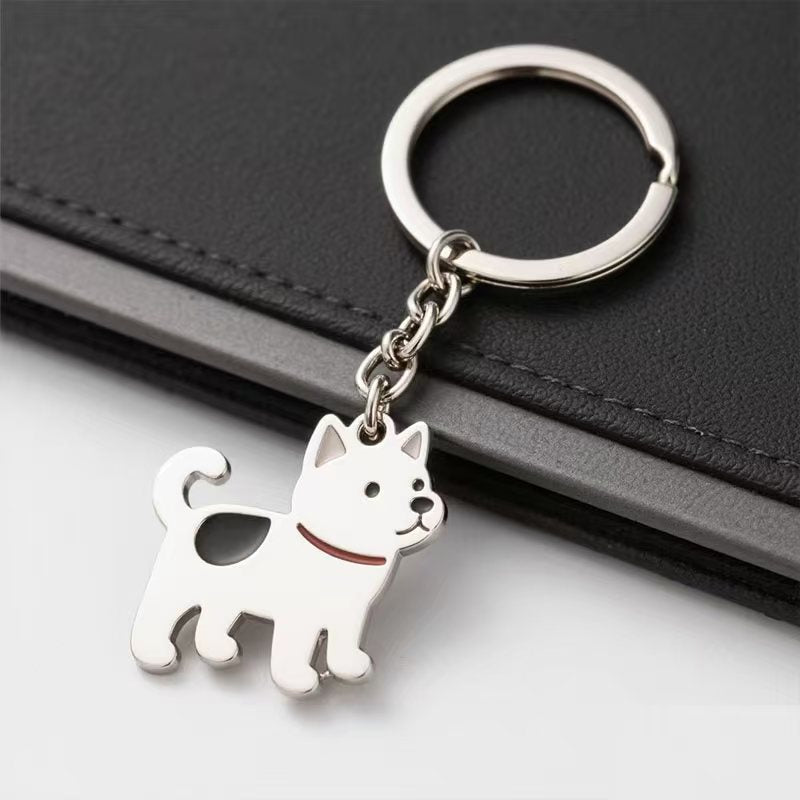High Quality Keychain Custom Logo Personalized Your Own Enamel Zinc Alloy Metal Cartoon Keyring Custom Logo Design