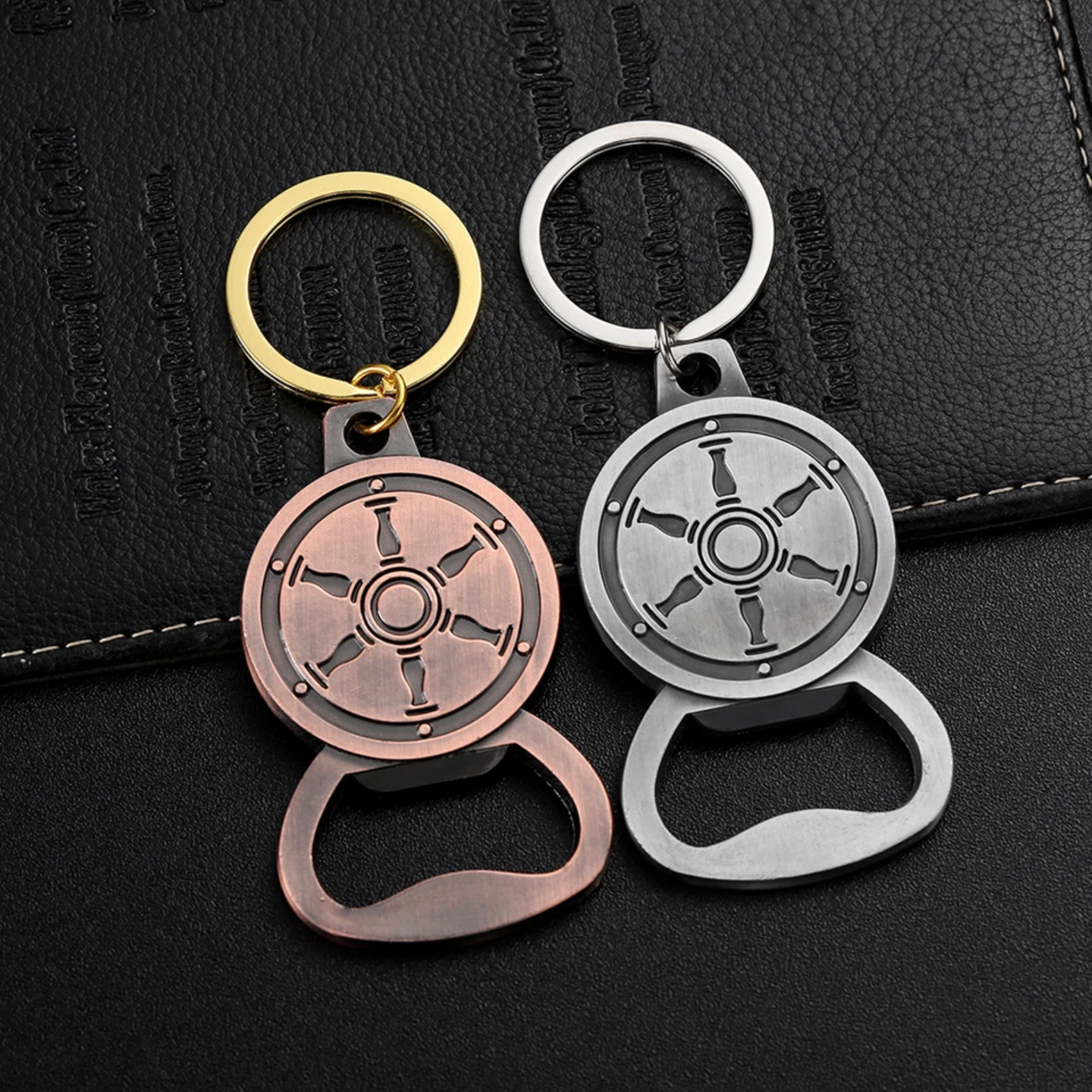 Design Your Own Company Logo Beer Opener Zinc Alloy Black Enamel Key Chain Bottle Opener Keychain Custom Logo ﻿