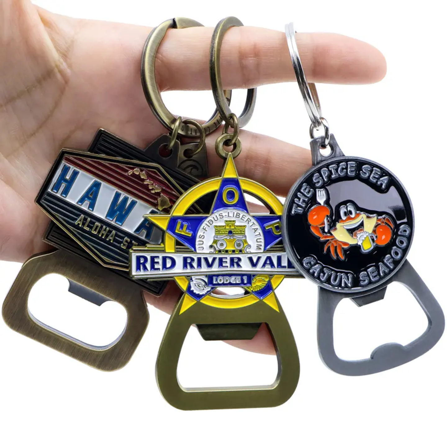 Design Your Own Company Logo Beer Opener Zinc Alloy Black Enamel Key Chain Bottle Opener Keychain Custom Logo ﻿