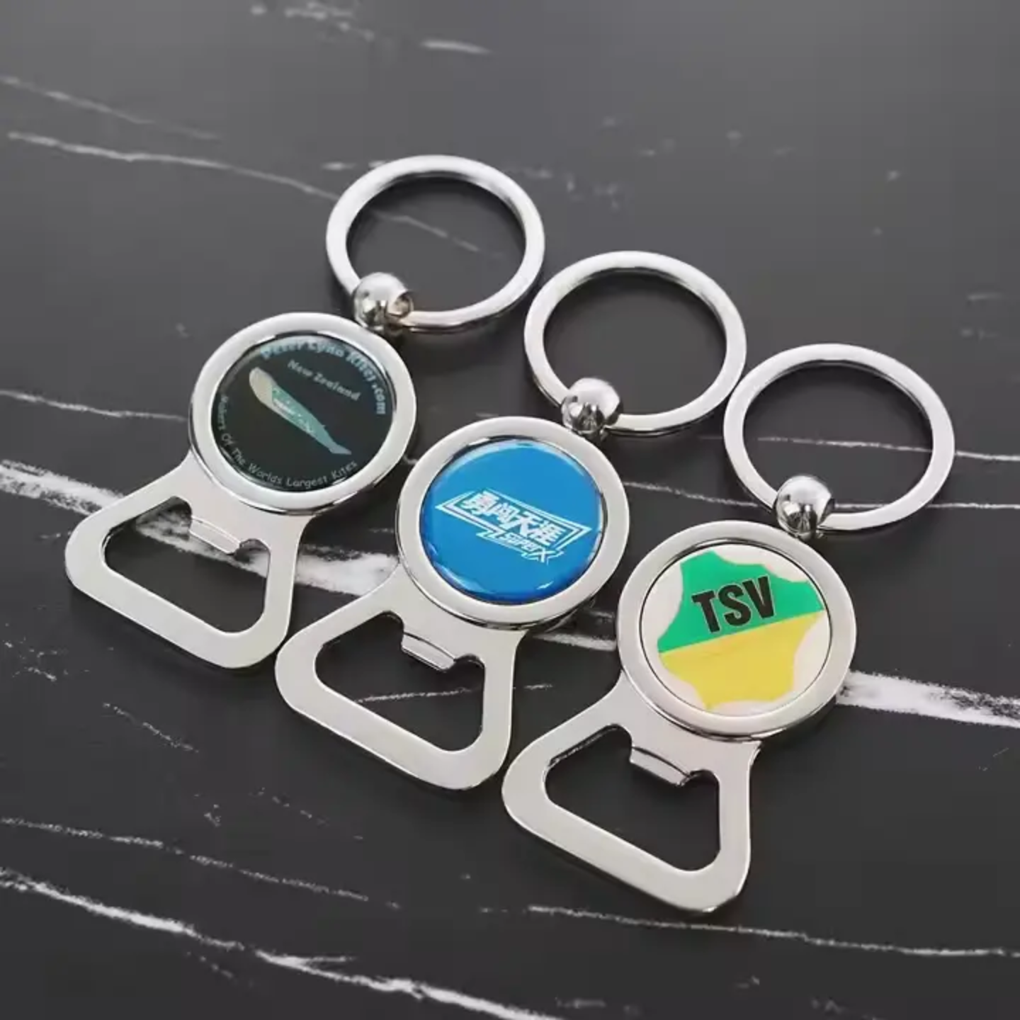Design Your Own Company Logo Beer Opener Zinc Alloy Black Enamel Key Chain Bottle Opener Keychain Custom Logo ﻿