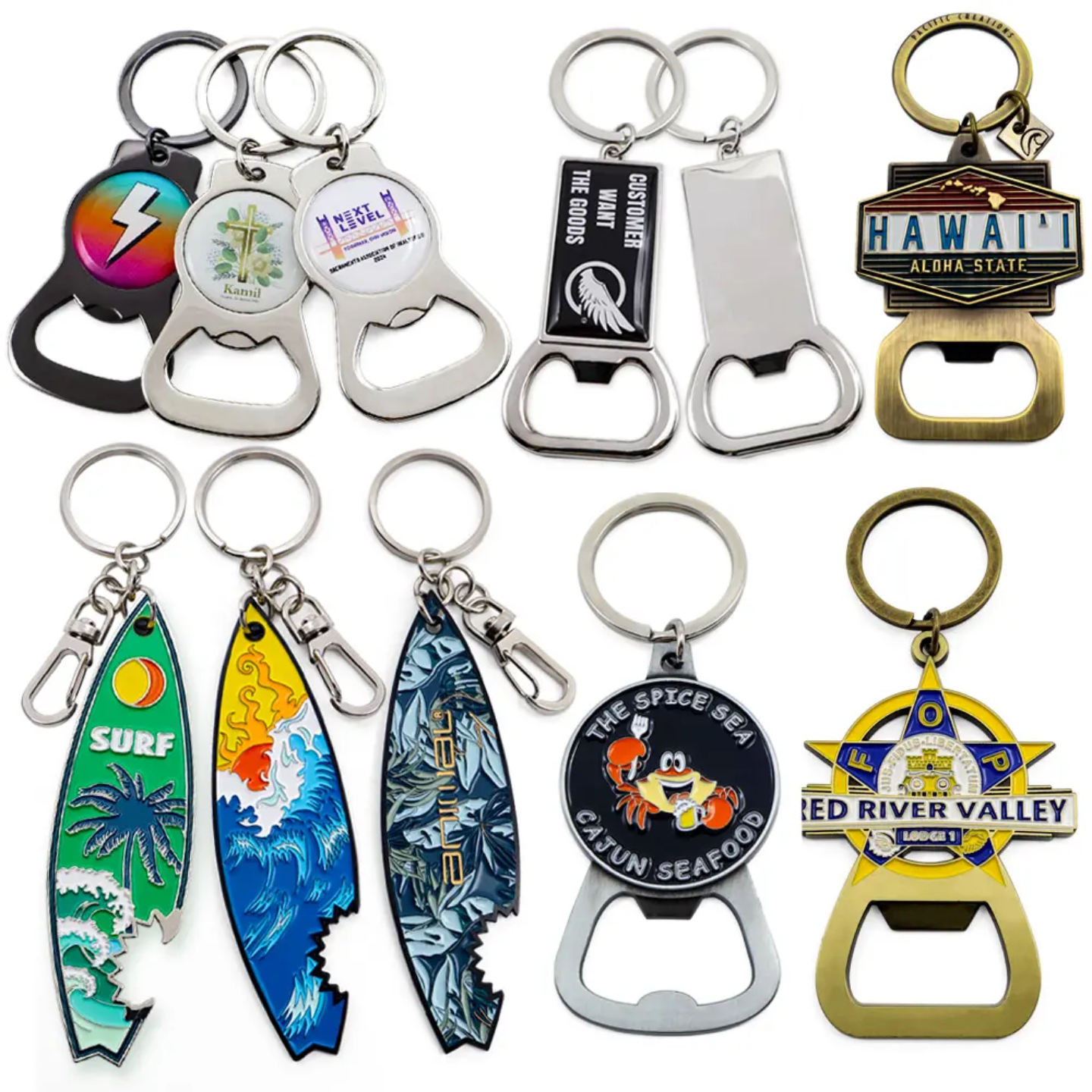Design Your Own Company Logo Beer Opener Zinc Alloy Black Enamel Key Chain Bottle Opener Keychain Custom Logo ﻿
